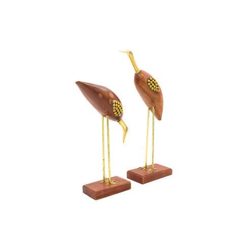 Natriel Wooden Swan Set